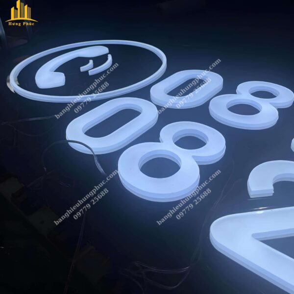 gia công chữ nổi inox