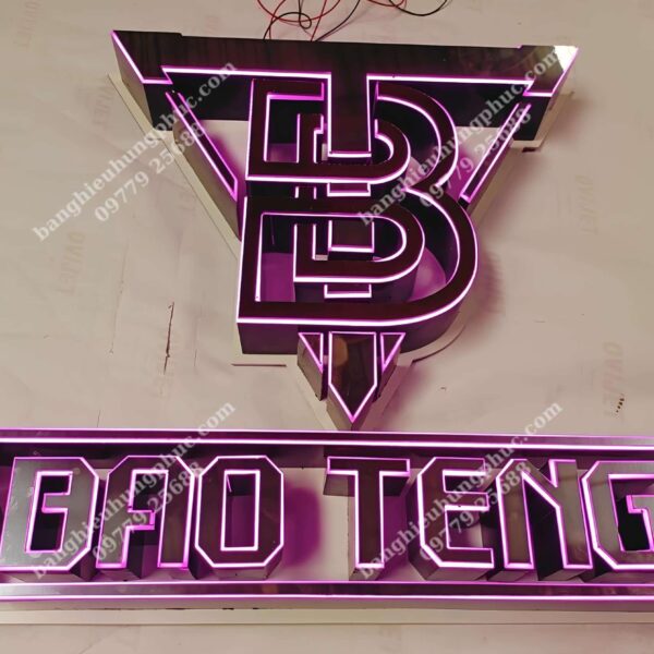 gia công chữ inox