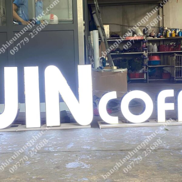 gia công chữ inox
