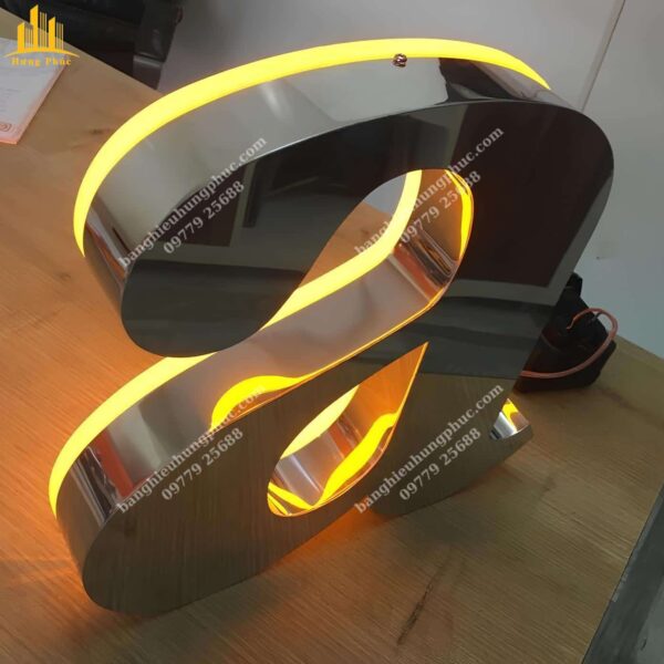 gia công chữ nổi inox