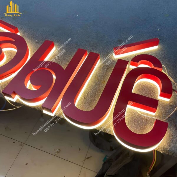 gia công chữ nổi inox