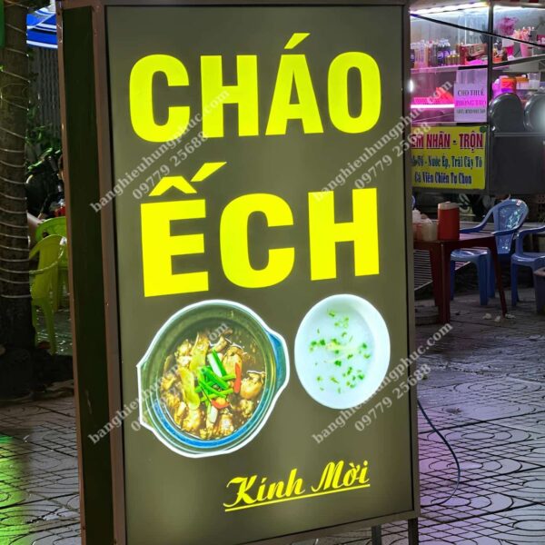 bảng hiệu hộp đèn đứng