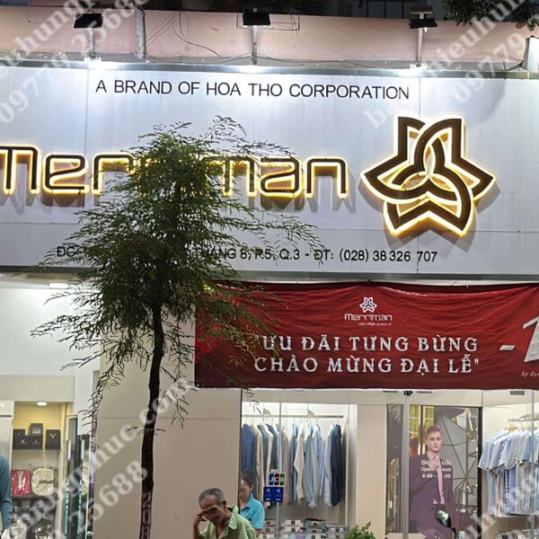 Làm biển hiệu quảng cáo quận 1 - TPHCM