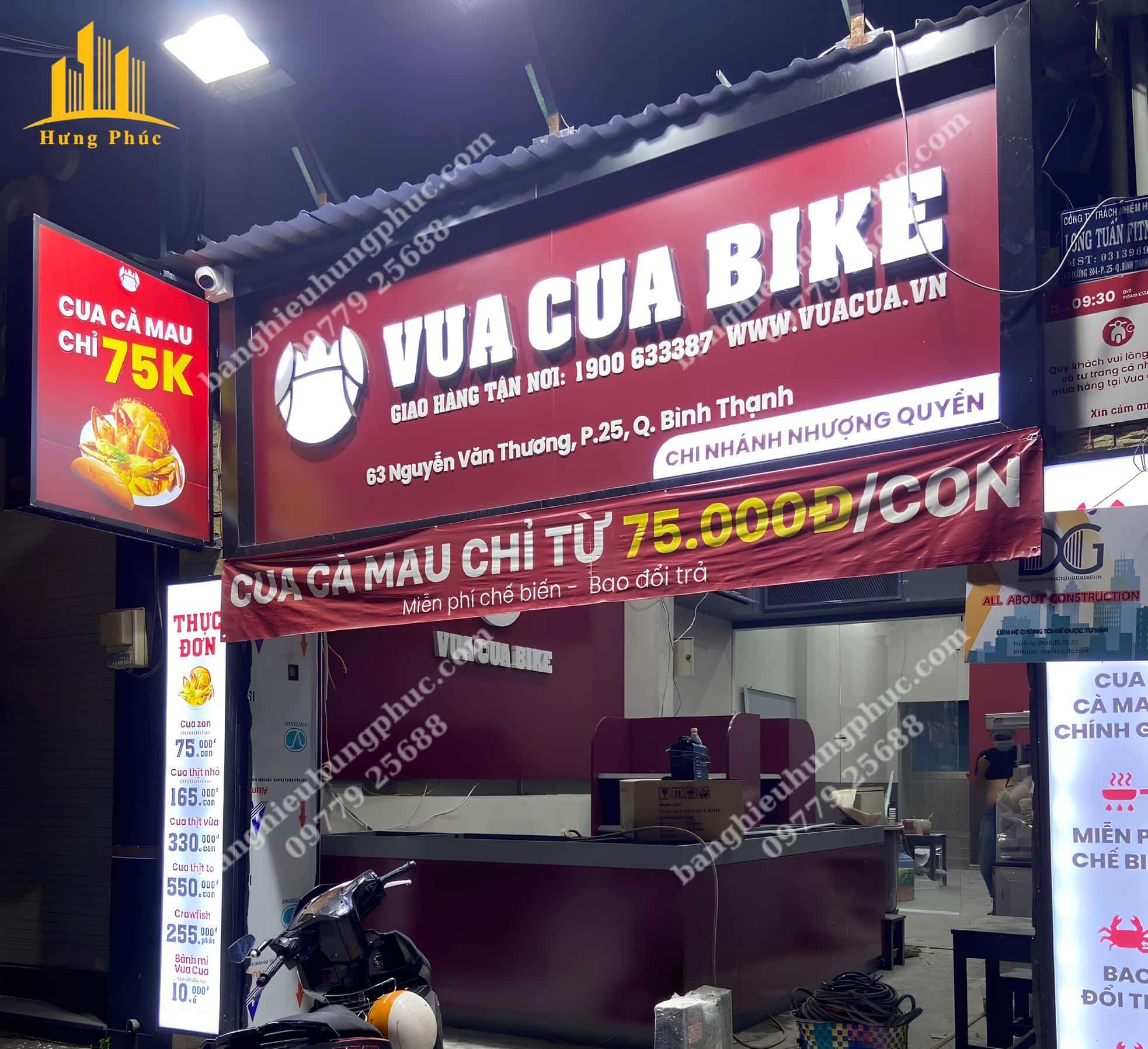 Làm biển hiệu quận 1 