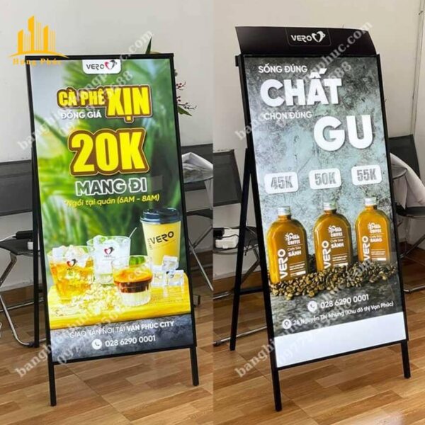 biển quảng cáo đứng