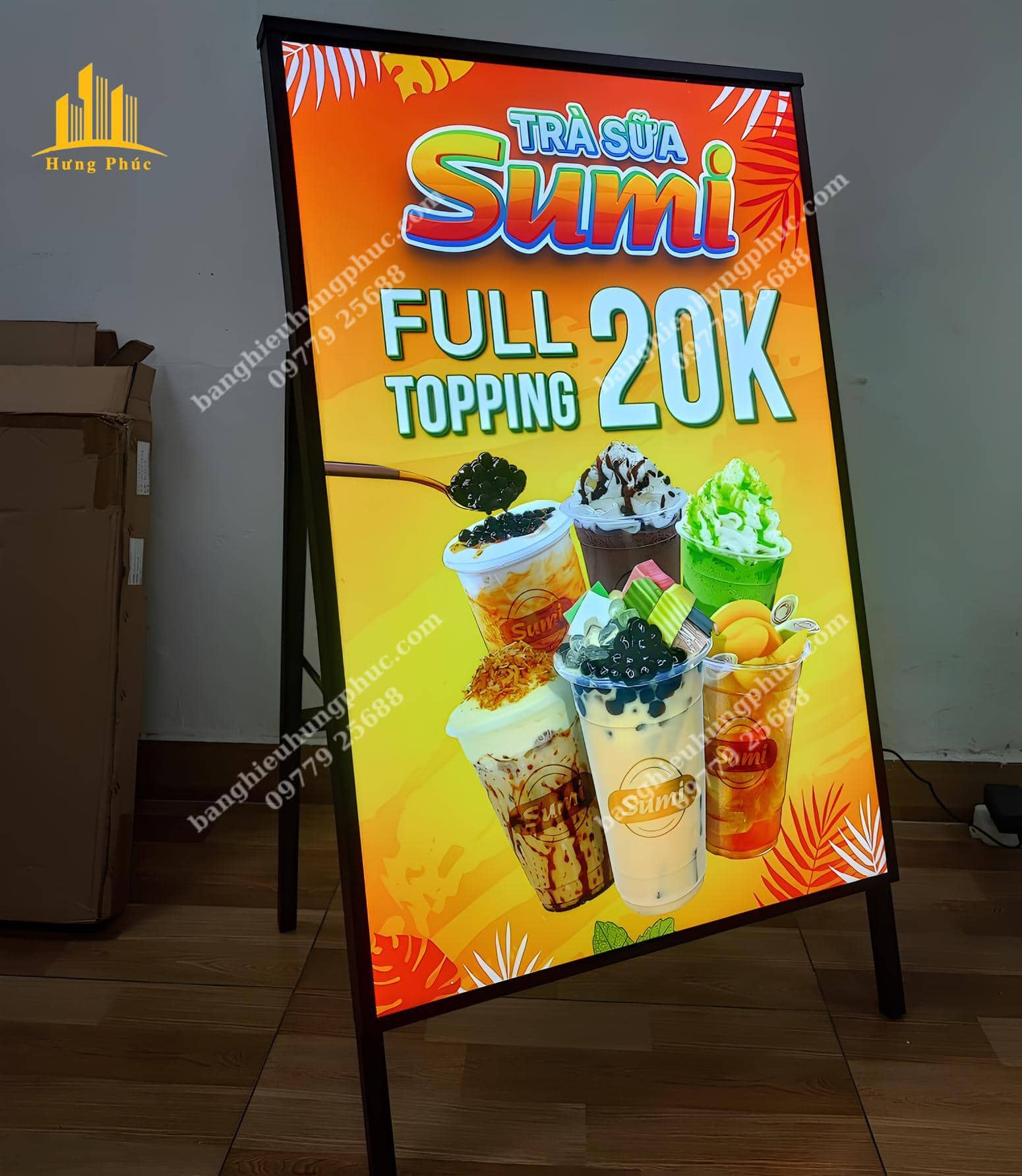 Bảng hiệu đứng 