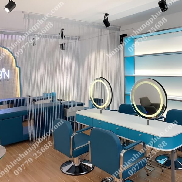 bàn giao thực tế cửa hàng THON