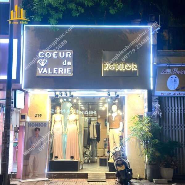 bảng hiệu chữ nổi mica