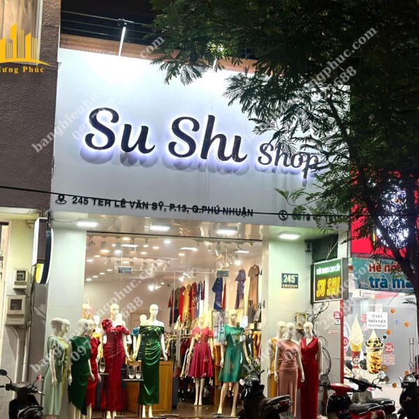 chữ nổi quảng cáo