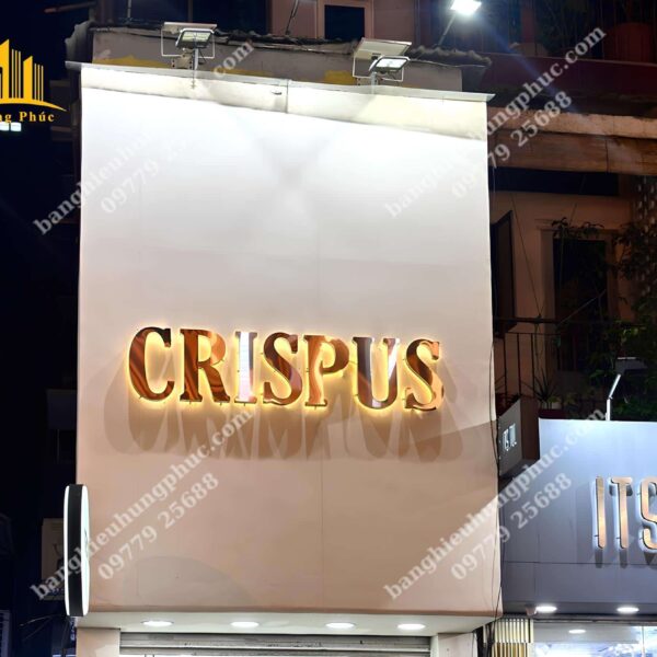 bảng hiệu chữ nổi