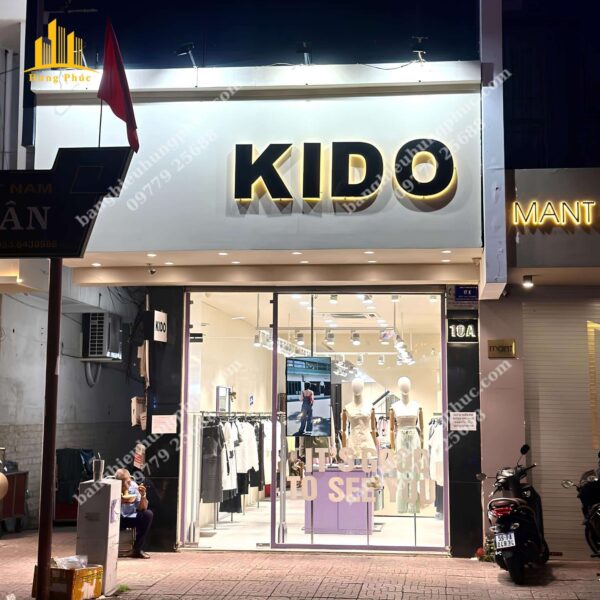 bảng hiệu chữ nổi