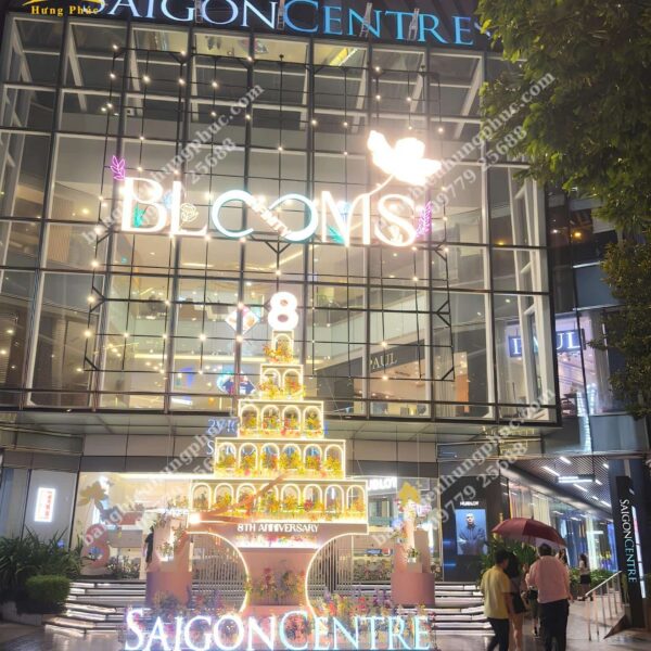 bảng hiệu alu chữ nổi