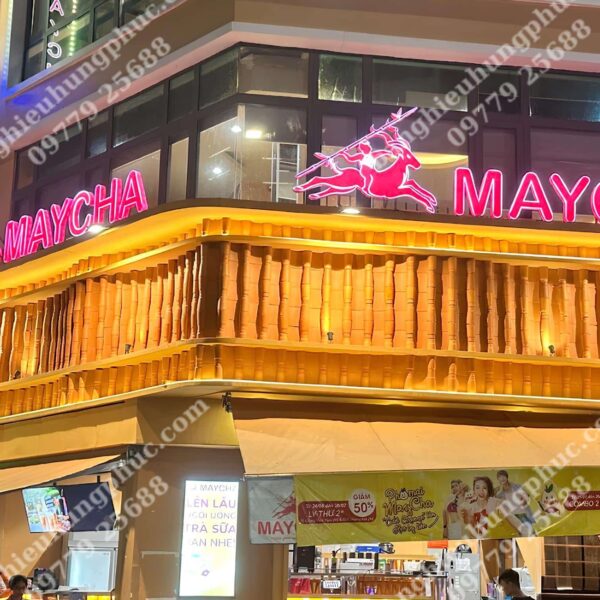 chữ nổi quảng cáo