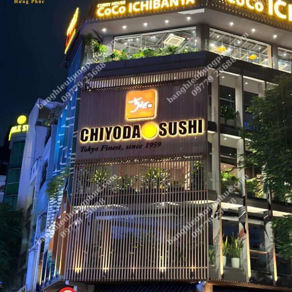 bảng hiệu alu chữ nổi