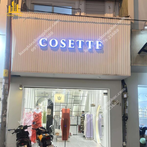 bảng hiệu alu chữ nổi