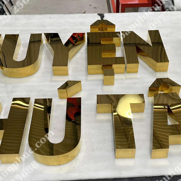 bảng hiệu chữ nổi