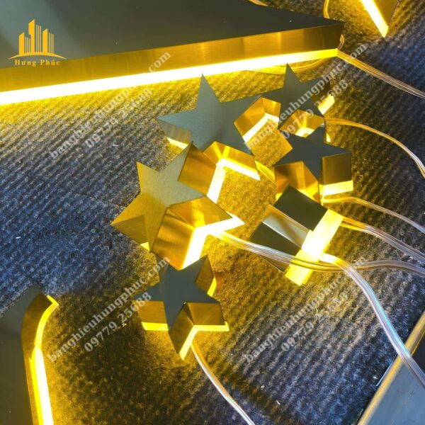 biển alu chữ nổi