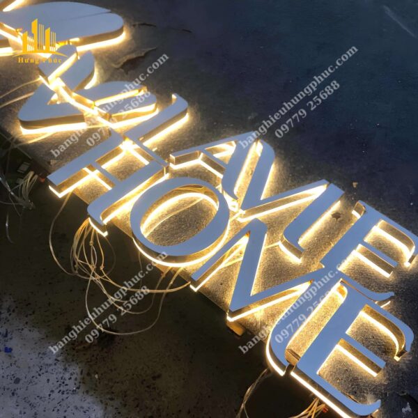 bảng hiệu chữ nổi