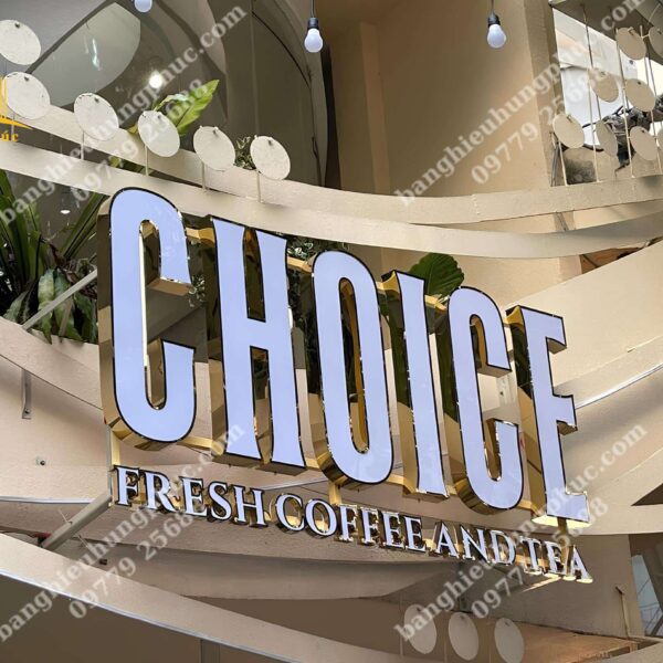 bảng hiệu chữ nổi