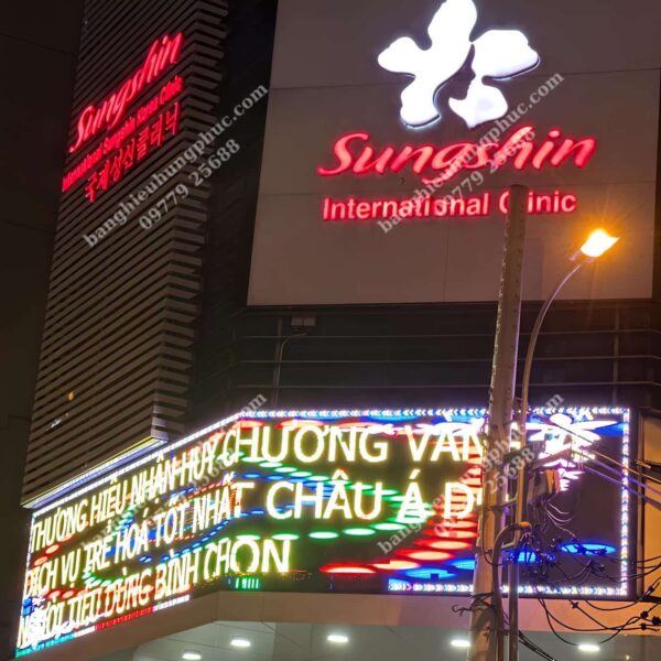 biển quảng cáo chữ nổi đẹp