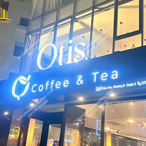 chữ mica sáng đèn