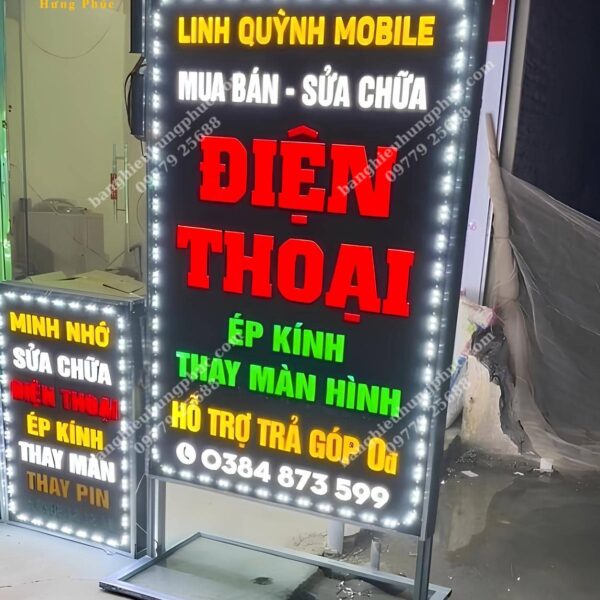 bảng hiệu hộp đèn