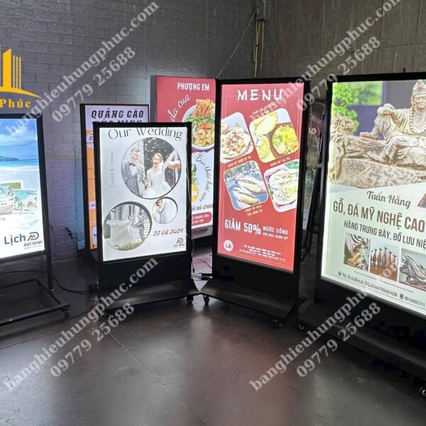 làm bảng hiệu hộp đèn