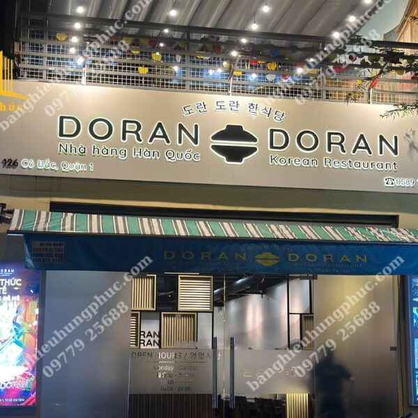 hộp đèn quảng cáo