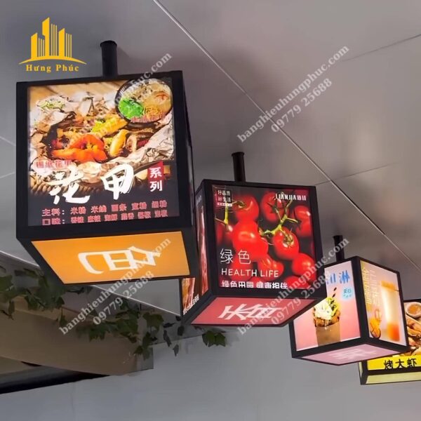 làm bảng hiệu hộp đèn