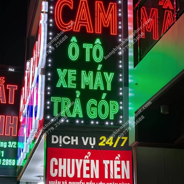 làm bảng hiệu hộp đèn