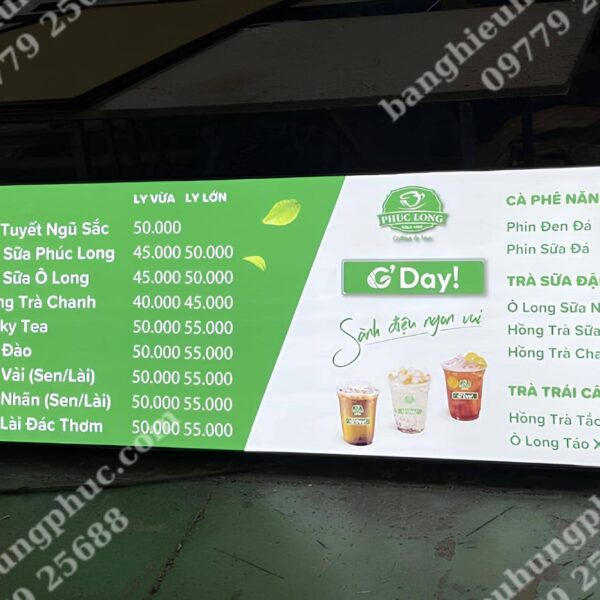 bảng hộp đèn quảng cáo