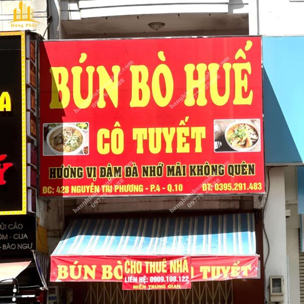 bạt quảng cáo