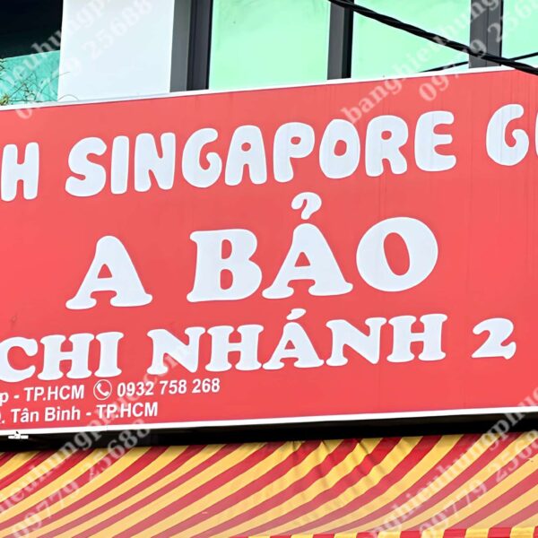 bạt quảng cáo
