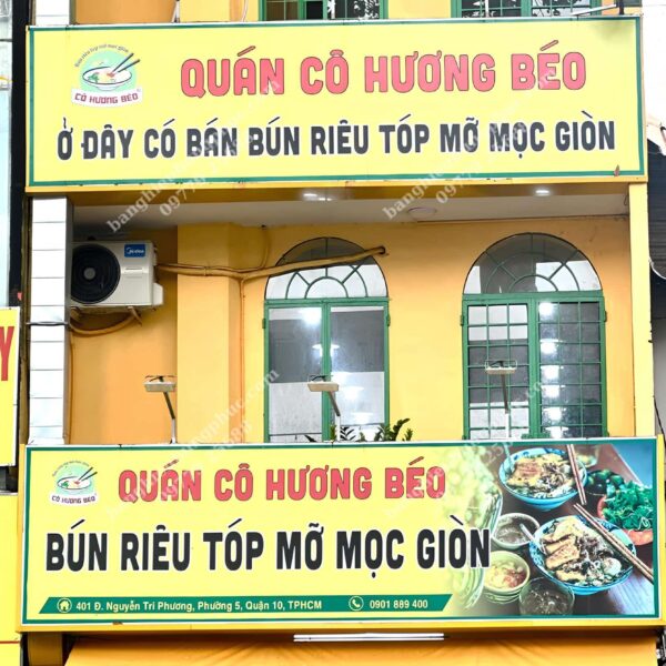 bạt quảng cáo