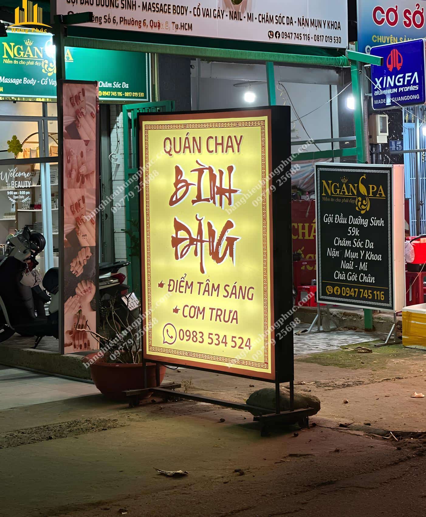 biển bạt quảng cáo biển bạt quảng cáo