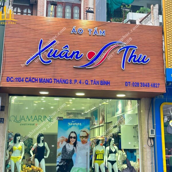 biển bạt shop quần áo