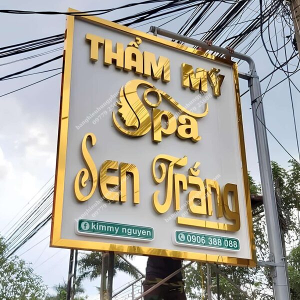 biển bạt spa đẹp