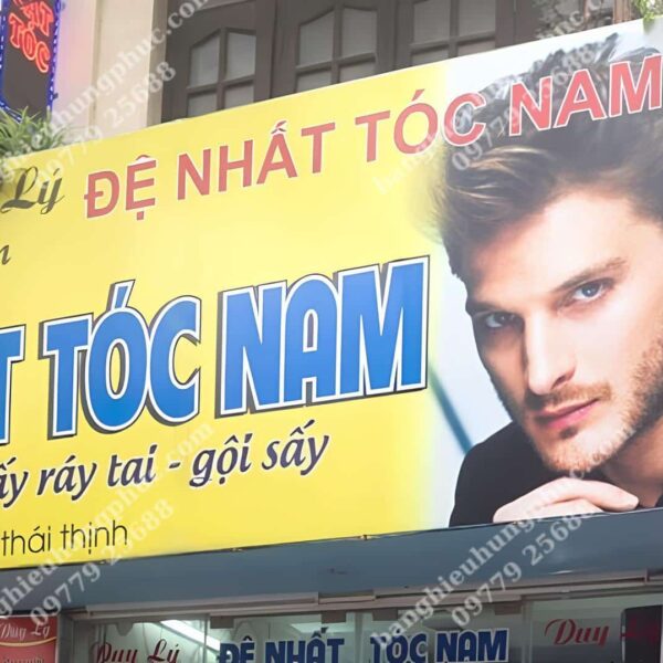 bảng hiệu biển bạt tóc