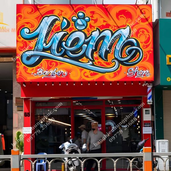 bảng hiệu biển bạt tóc