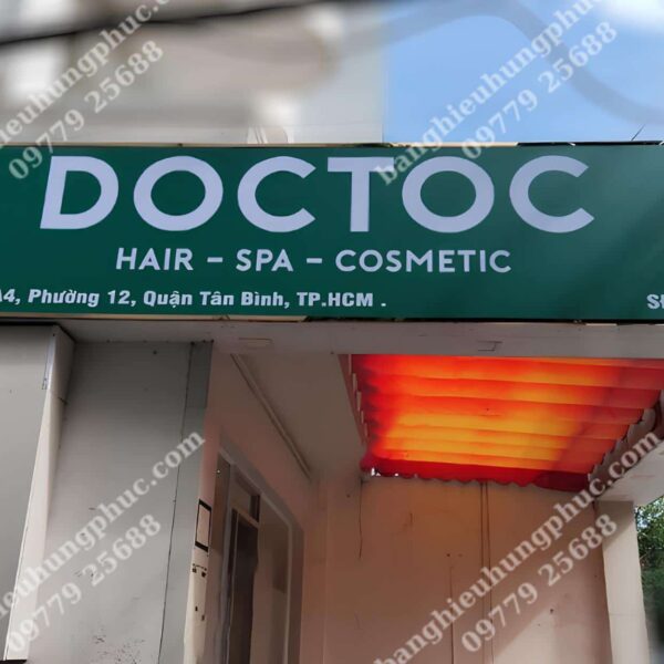 bảng hiệu biển bạt tóc