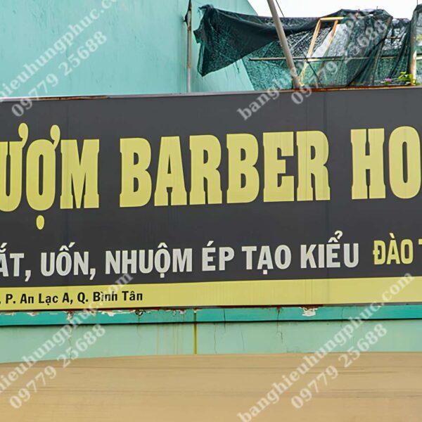bảng hiệu biển bạt tóc