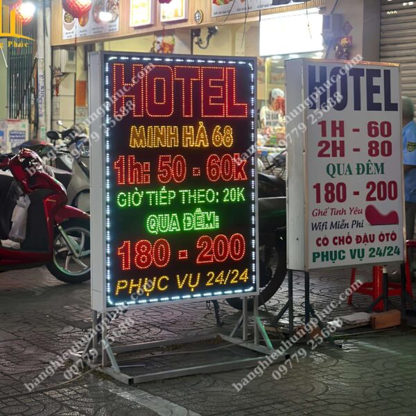 biển vẫy quảng cáo