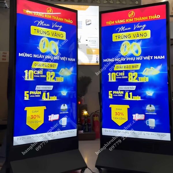 biển vẫy quảng cáo