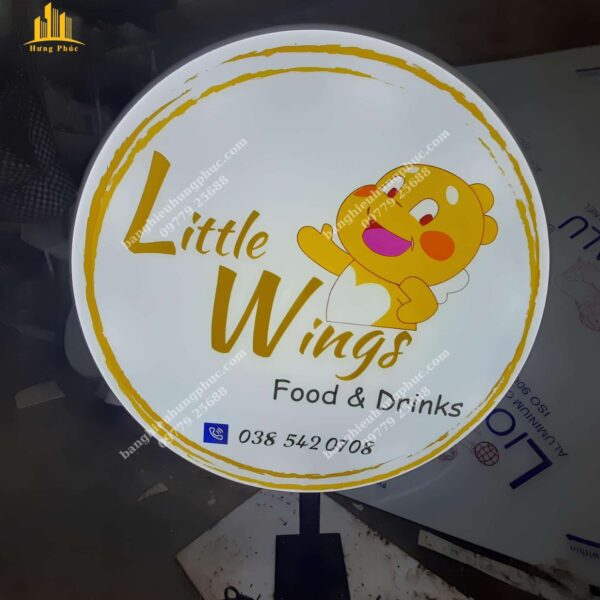 biển vẫy hộp đèn