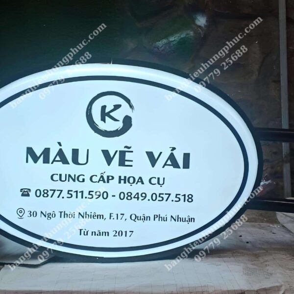 biển vẫy hộp đèn