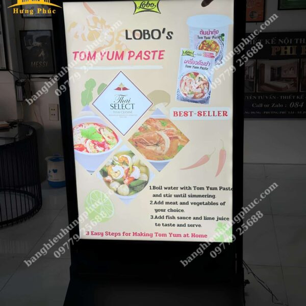 biển vẫy đồ nướng