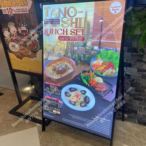 biển vẫy đồ nướng