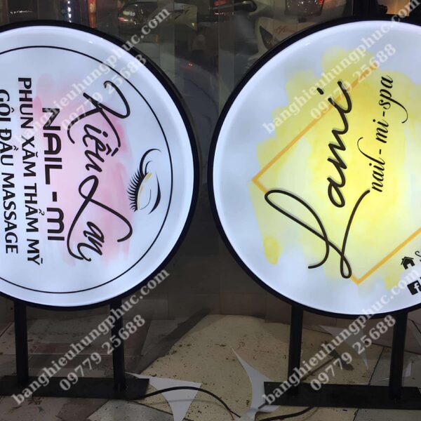 biển vẫy nail đẹp