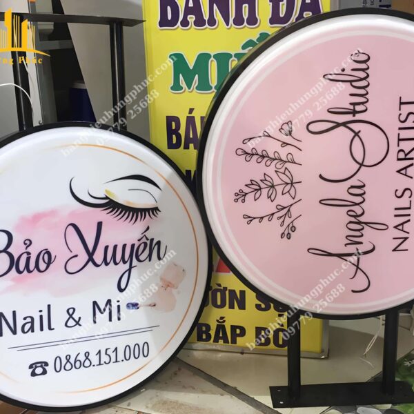 biển vẫy nail đẹp