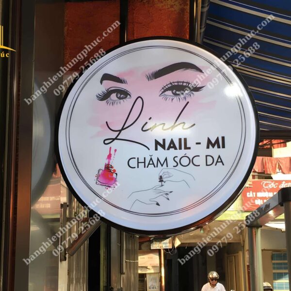 biển vẫy nail đẹp